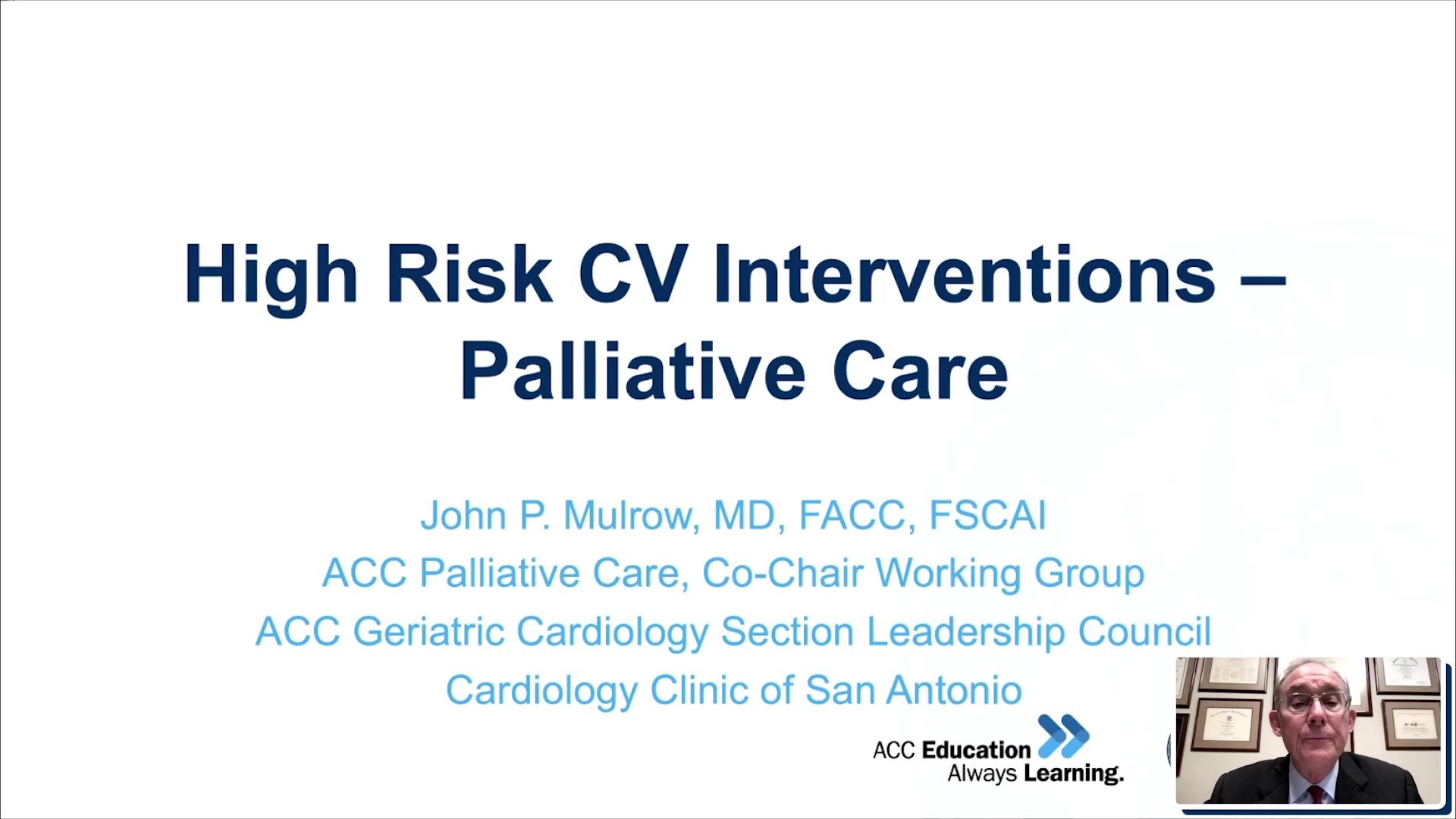 003-02 High-Risk Procedures_Palliative Care-Use in Complex PCI and TAVR ...